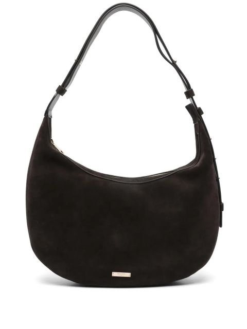 Aspinal Of London crescent slouchy satchel - Brown - zdjęcie produktu nr 1