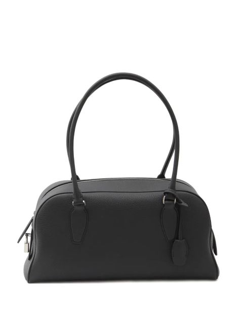 The Row medium India leather shoulder bag - Black - zdjęcie produktu nr 1