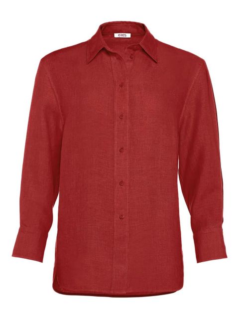 ERES Mignonette long-sleeve button-down shirt - Red - zdjęcie produktu nr 1