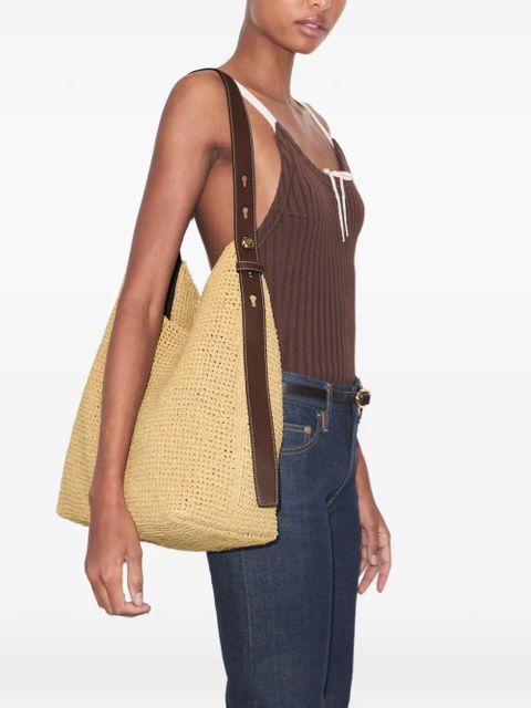 Tory Burch Romy woven shoulder bag - Neutrals - zdjęcie produktu nr 1