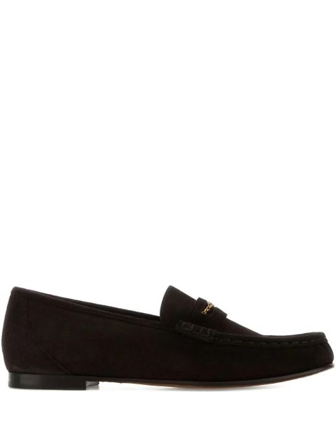 Chloé chain-embellished loafers - Brown - zdjęcie produktu nr 1