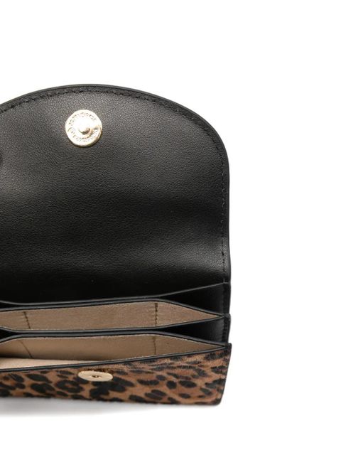 MC2 Saint Barth Leopard Plaque Wallet - Brown