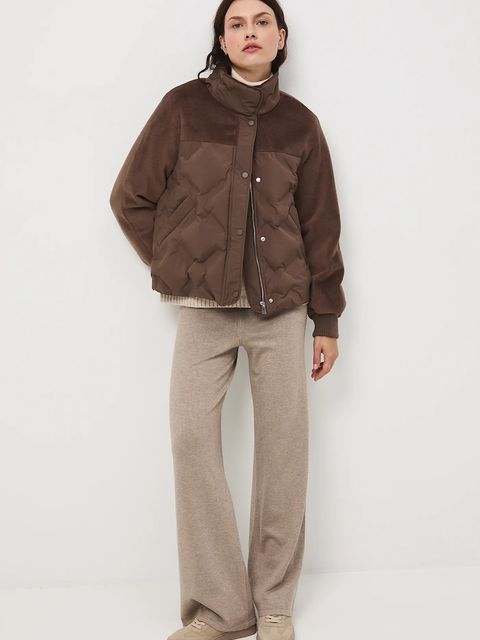 Medicine kurtka damska kolor brązowy