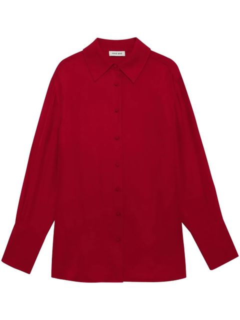 ANINE BING Bridget shirt - Red - zdjęcie produktu nr 1