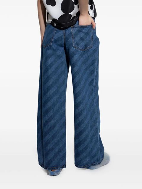 Marni striped jeans - Blue - zdjęcie produktu nr 2
