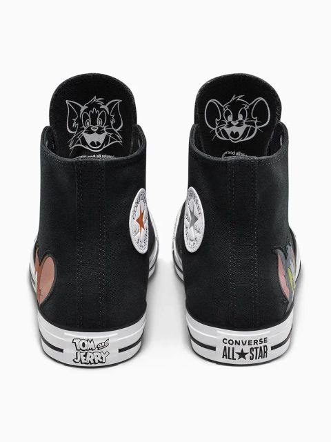 Converse trampki Converse x Tom and Jerry Chuck Taylor All Star kolor czarny A15113C