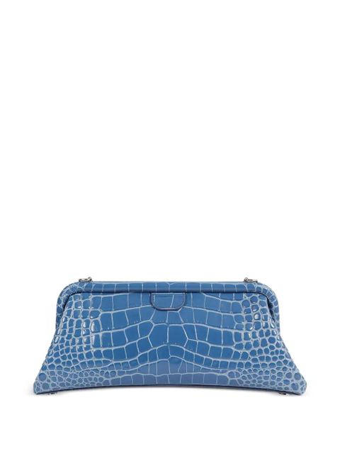 Vivienne Westwood Jane croc-effect shoulder bag - Blue - zdjęcie produktu nr 2