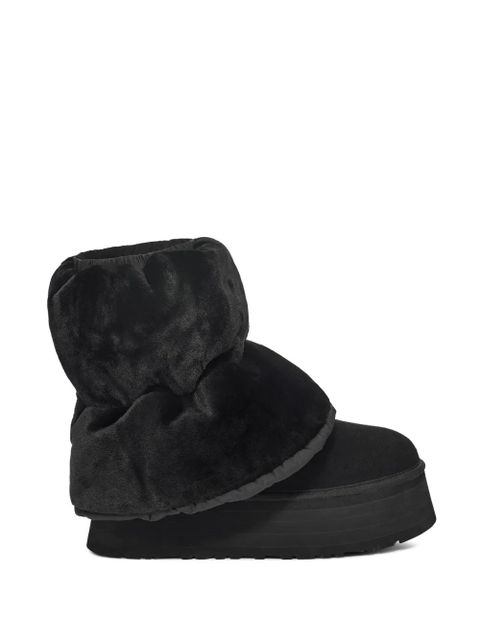 UGG mini Dipper puffer boots - Black