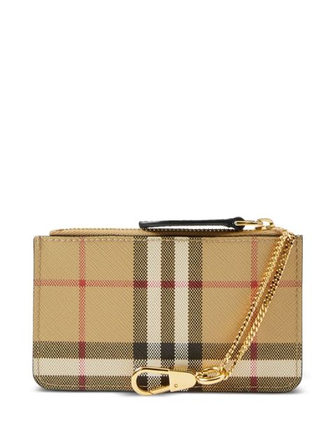Burberry Vintage Check zipped wallet - Neutrals - zdjęcie produktu nr 2