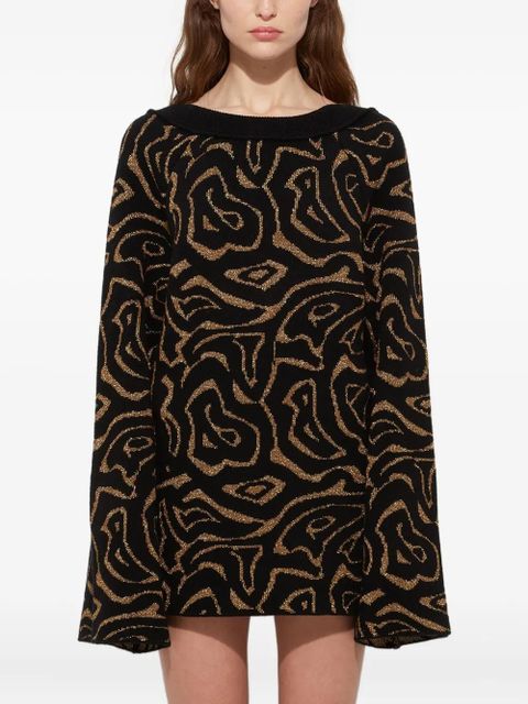 PUCCI labirinto print mini dress - Black - zdjęcie produktu nr 1