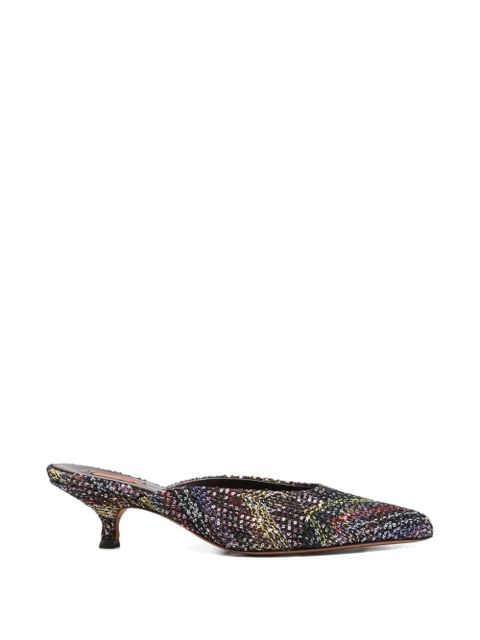 Missoni point-toe mules - Black - zdjęcie produktu nr 1