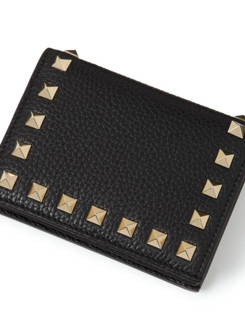 Valentino Garavani small Rockstud wallet - Black