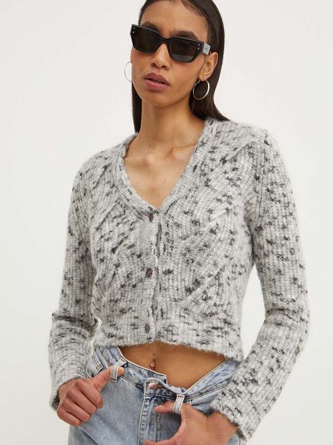 Moschino Jeans kardigan z domieszką wełny - zdjęcie produktu nr 1