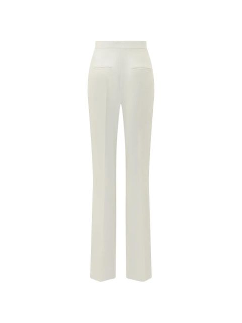 Max Mara satin-stripe pressed-crease trousers - Neutrals - zdjęcie produktu nr 2