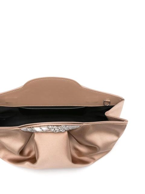 Giuseppe Zanotti crystal-embellished clutch bag - Pink