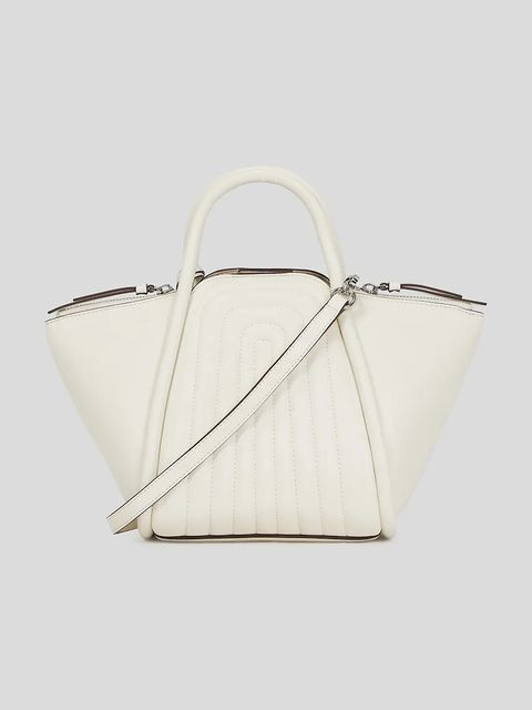 Karl Lagerfeld torebka K/WELLEN kolor biały A3W30260 - zdjęcie produktu nr 2