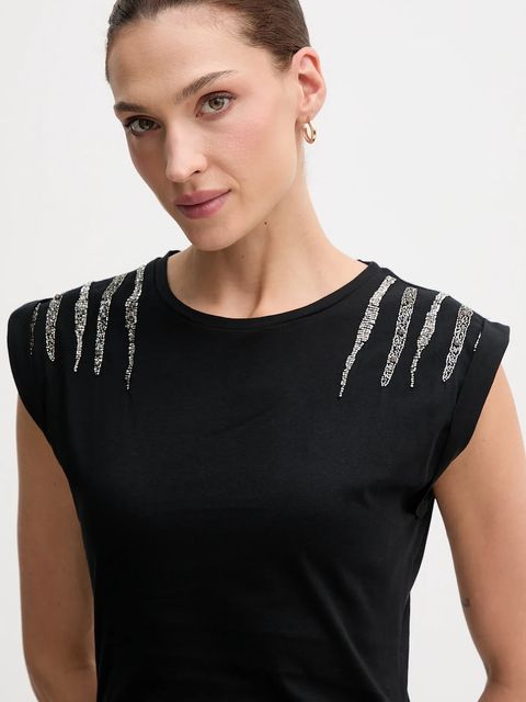 Pepe Jeans sukienka bawełniana kolor czarny mini dopasowana PL9537726