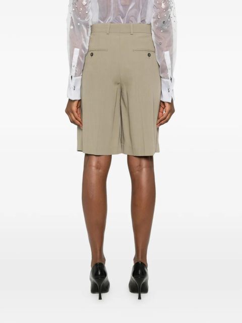 TOTEME wide fluid shorts - Neutrals