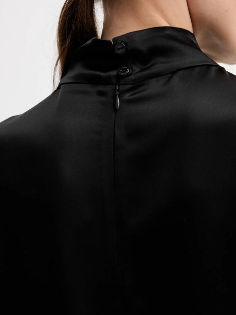 ISABELLE BLANCHE sukienka kolor czarny mini prosta IS25FW-A064-T008