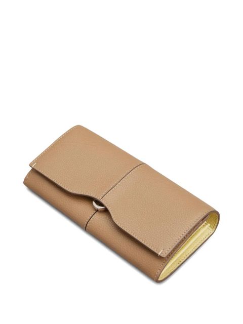 Tod's zip flap wallet - Neutrals