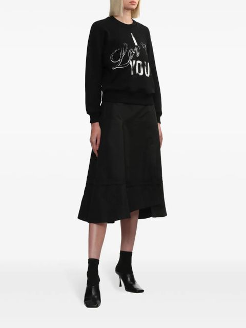 3.1 Phillip Lim Belted Flare skirt - Black - zdjęcie produktu nr 2