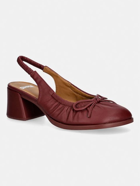 Camper czółenka z odkrytą piętą skórzane Kora - zdjęcie produktu nr 2