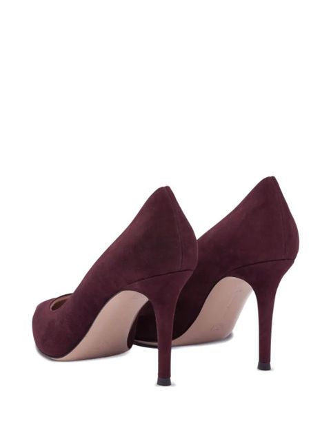 Gianvito Rossi pointed-toe stiletto pumps - Red