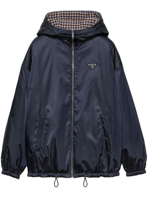 Prada Re-Nylon blouson jacket - Blue