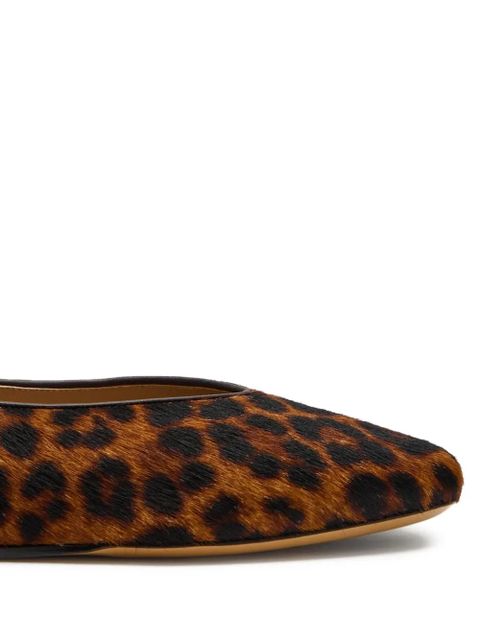 Le Monde Beryl Regency leopard-print ballet flats - Brown - zdjęcie produktu nr 2
