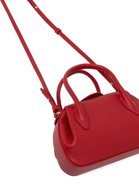 Yuzefi mini Oyster Duffle logo-detail tote bag - Red