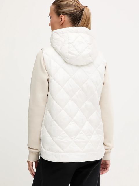 Dkny bezrękawnik kolor beżowy przejściowy DP5V3144 - zdjęcie produktu nr 2