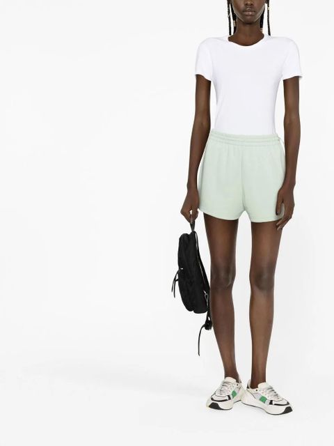 Moncler logo-print shorts - Green - zdjęcie produktu nr 2