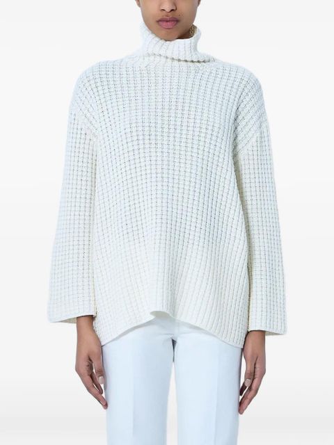 TOTEME whipstitch sweater - White - zdjęcie produktu nr 1