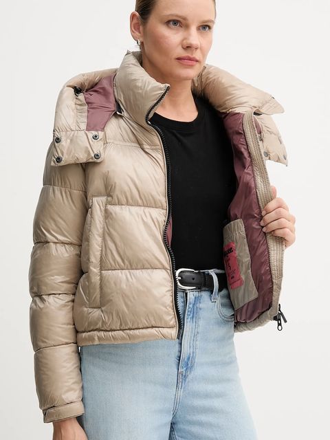 Blauer kurtka GLORIA kolor bordowy zimowa BLDC02170