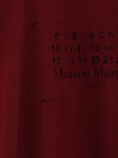 Maison Margiela cotton sleeveless top - Red