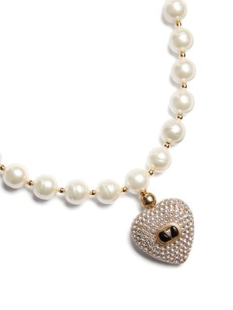 Valentino Garavani Coeur Royal necklace - Gold