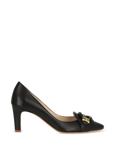 Tod's buckle leather pumps - Black - zdjęcie produktu nr 1