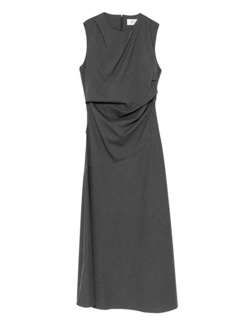 Róhe twisted sleeveless dress - Grey - zdjęcie produktu nr 1