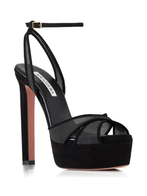 Aquazzura 130mm Divine sandals - Black