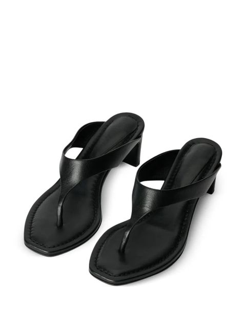 OUR LEGACY Karasu leather sandals - Black - zdjęcie produktu nr 2