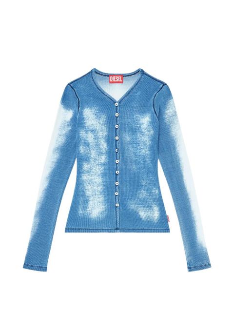Diesel buttoned cardigan - Blue - zdjęcie produktu nr 1