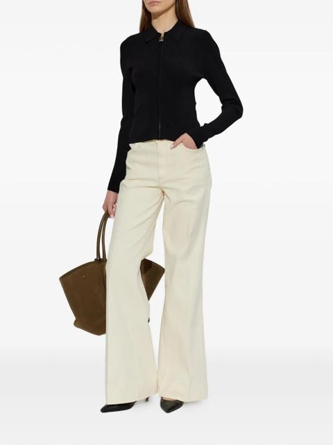 Victoria Beckham zip cardigan - Black - zdjęcie produktu nr 2