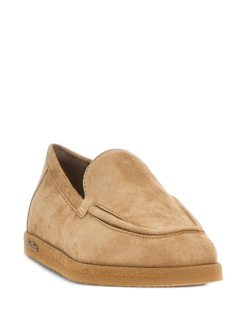 Max Mara suede loafers - Neutrals - zdjęcie produktu nr 2