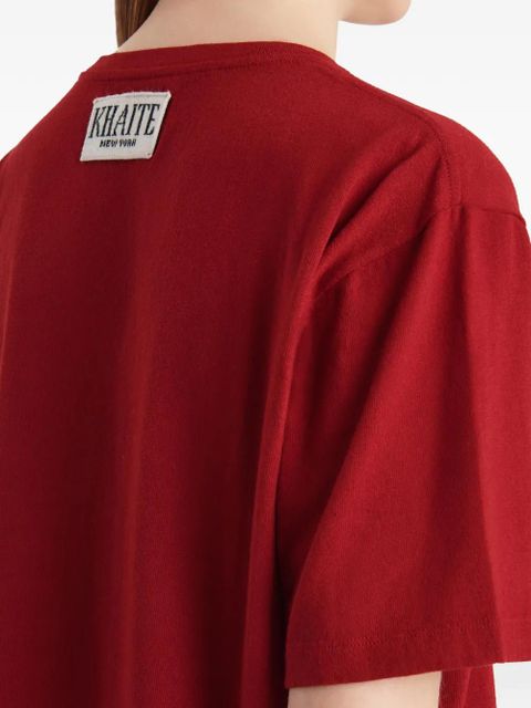 KHAITE Mae T-shirt - Red