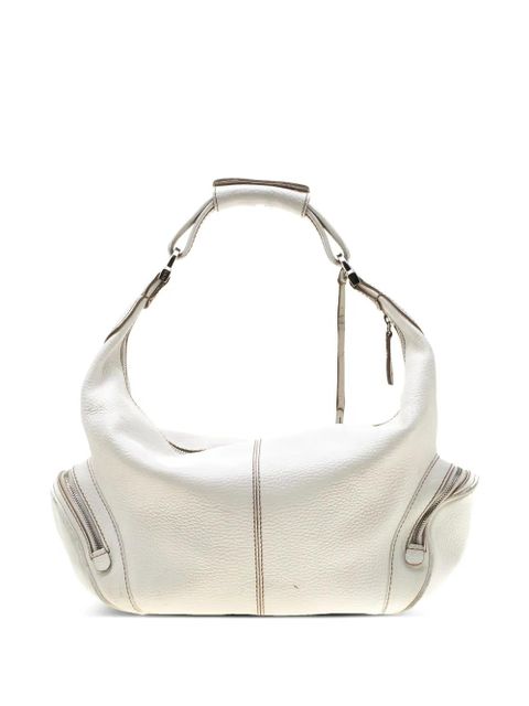 Tod's pre-owned Charlotte leather shoulder bag - White - zdjęcie produktu nr 2