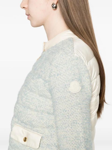 Moncler flap-pockets jacket - Blue