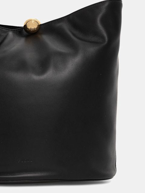 Furla torebka skórzana kolor czarny WB01691.BX3168.O6000