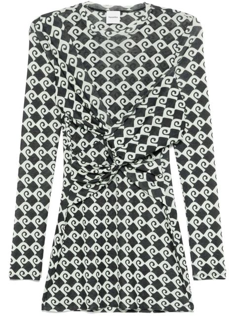 Nanushka Hestia mini dress - Green - zdjęcie produktu nr 1