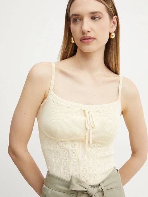 Guess top bawełniany REINA