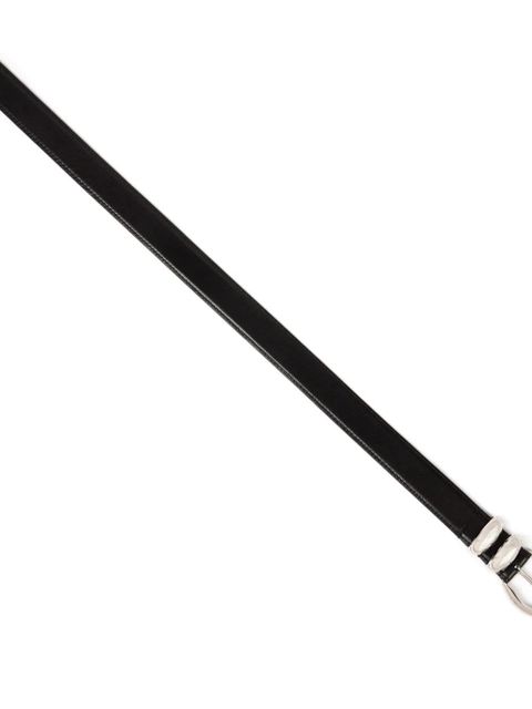 SANDRO metal buckle leather belt - Black - zdjęcie produktu nr 2